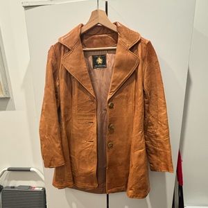 Vintage Golden Bear leather jacket